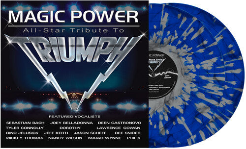 Various- Magic Power: All Star Tribute To Triumph (Dark Blue & White Splatter Vinyl) [ VINYL LP ]
