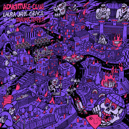 Laura Jane Grace (Against Me)- Adventure Club (Pink Vinyl) [ VINYL LP ]