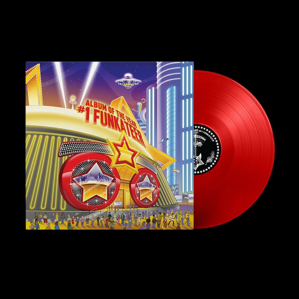 Bootsy Collins- Album Of The Year #1 Funkateer [Indie Exclusive] [Colored Vinyl] (Red) [ VINYL LP ]