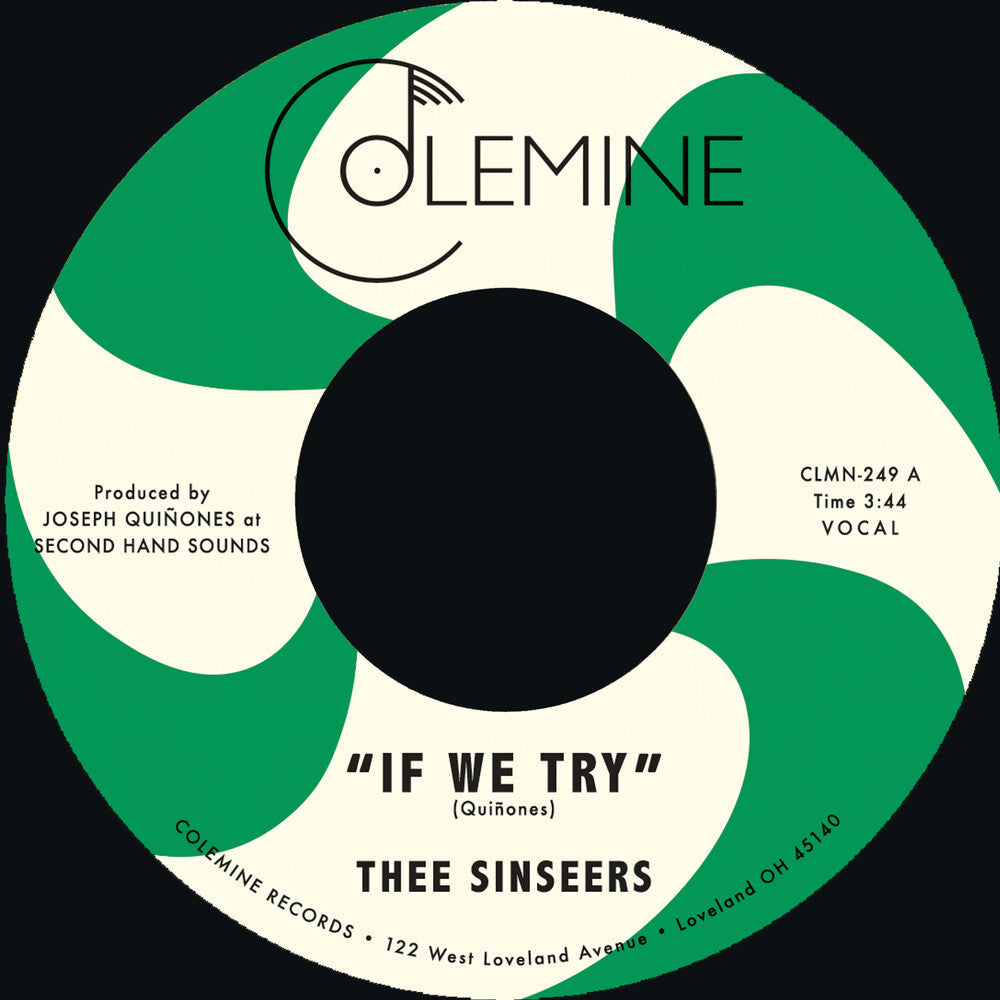 Thee Sinseers- If We Try / Give It Up You Fool [Colored Vinyl] [ VINYL LP ]