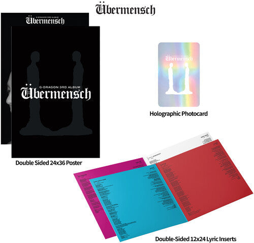 G-DRAGON- Ubermensch - Die-Cut Mirrorboard [ VINYL LP ]