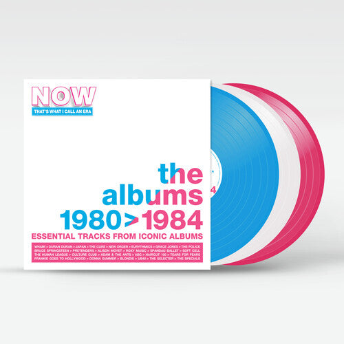 Now That's What I Call An Era: The Albums 1980-1984 / Various - White, Pink & Blue Colored Vinyl [ VINYL LP ]
