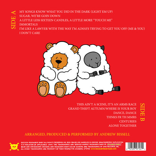 Rockabye Baby!- Lullaby Renditions Of Fall Out Boy [ VINYL LP ]