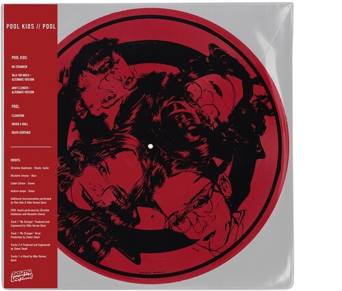 Pool Kids- Pool Kids // Pool - Transparent Red [ VINYL LP ]