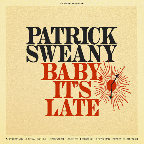 Patrick Sweany- Baby, It's Late [ VINYL LP ]