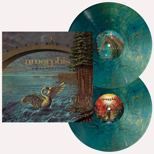 Amorphis- Borderland (Green Blue Marbled Vinyl incl. Bonus Tracks) (Indie Exclusive Vinyl) [ VINYL LP ]