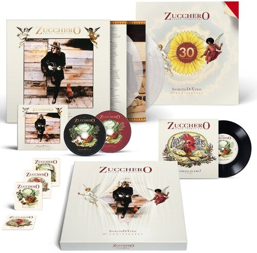 Zucchero- Spirito Divino - Crystal Vinyl 2LP + 2CD + 7-inch + Book [ VINYL LP ]