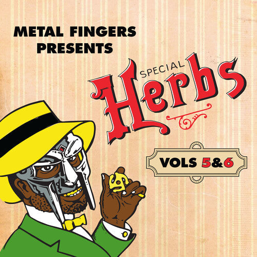 MF Doom- Metal Fingers Presents: Special Herbs Vol. 5 & 6 - Red Vinyl [ VINYL LP ]