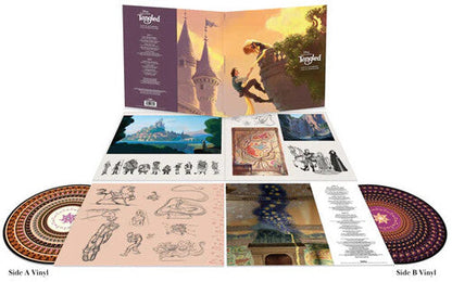 Songs From Tangled (Original Soundtrack) (Zoetrope Vinyl) [ VINYL LP ]