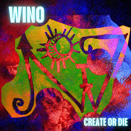 Wino- Create Or Die (Blk) [Colored Vinyl] (Red) [ VINYL LP ]