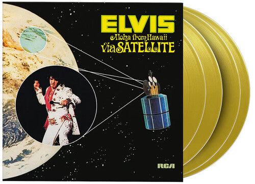 Elvis Presley- Aloha From Hawaii Via Satellite - Limited 180-Gram Yellow Colored Vinyl [ VINYL LP ]
