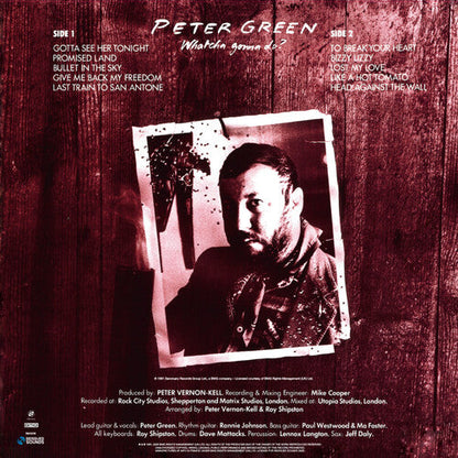 Peter Green- Whatcha Gonna Do [ VINYL LP ]