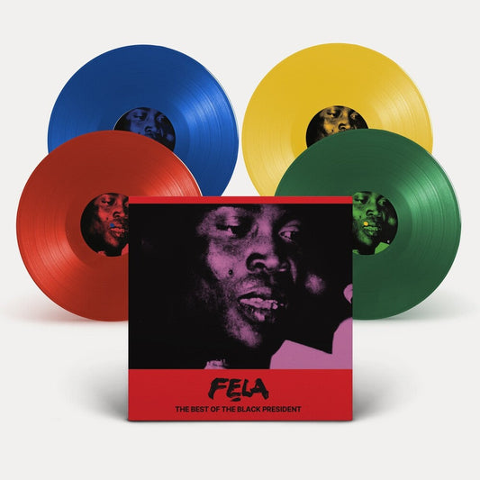 Fela Kuti- Best Of The Black President [Deluxe 4xLP] [ VINYL LP ]