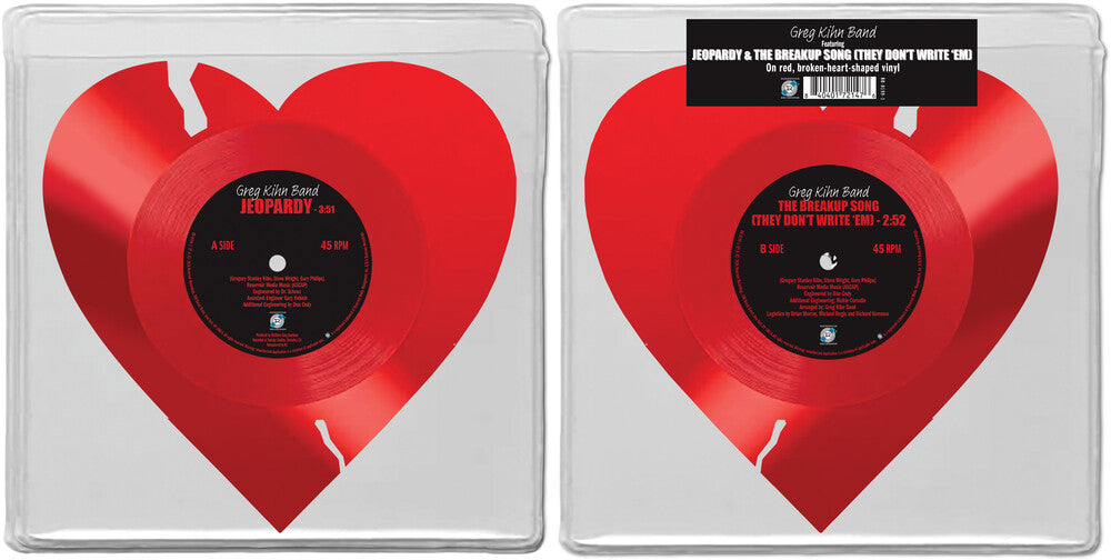 Greg Kihn Band- Jeopardy/Breakup Song (They Don't Write 'em) [Limited Edition] [ VINYL LP ]