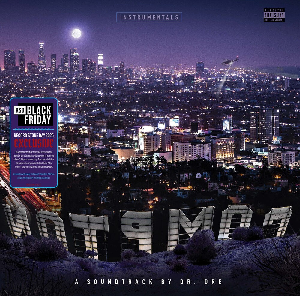 Dr. Dre- Compton (A Soundtrack by Dr. Dre) (Instrumental Edition) [RSD Black Friday 2025] [ VINYL LP ]
