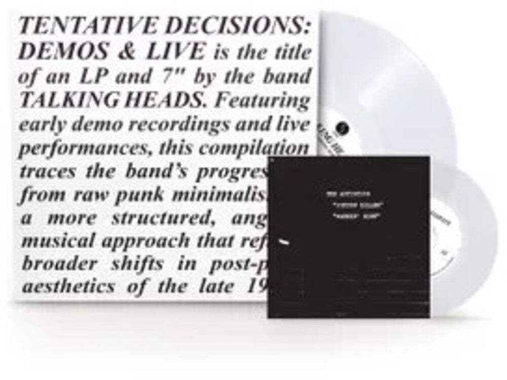 Talking Heads- Tentative Decisions: Demos & Live [RSD Black Friday 2025] [ VINYL LP ]