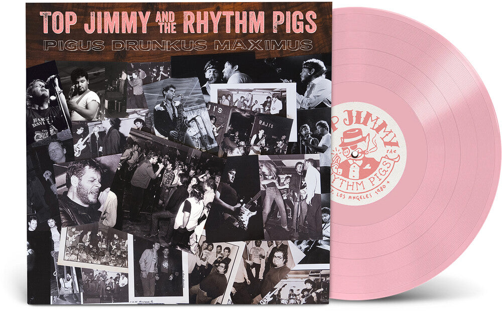 Top Jimmy & the Rhythm Pigs- Pigus Drunkus Maximus - Pink [Colored Vinyl] (Gate) (Pnk) [ VINYL LP ]
