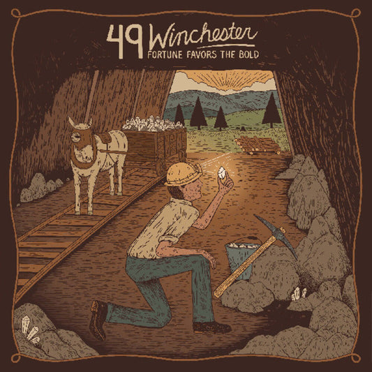 49 Winchester- Fortune Favors The Bold [Colored Vinyl] (Grn) (Red) (Ylw) [ VINYL LP ]