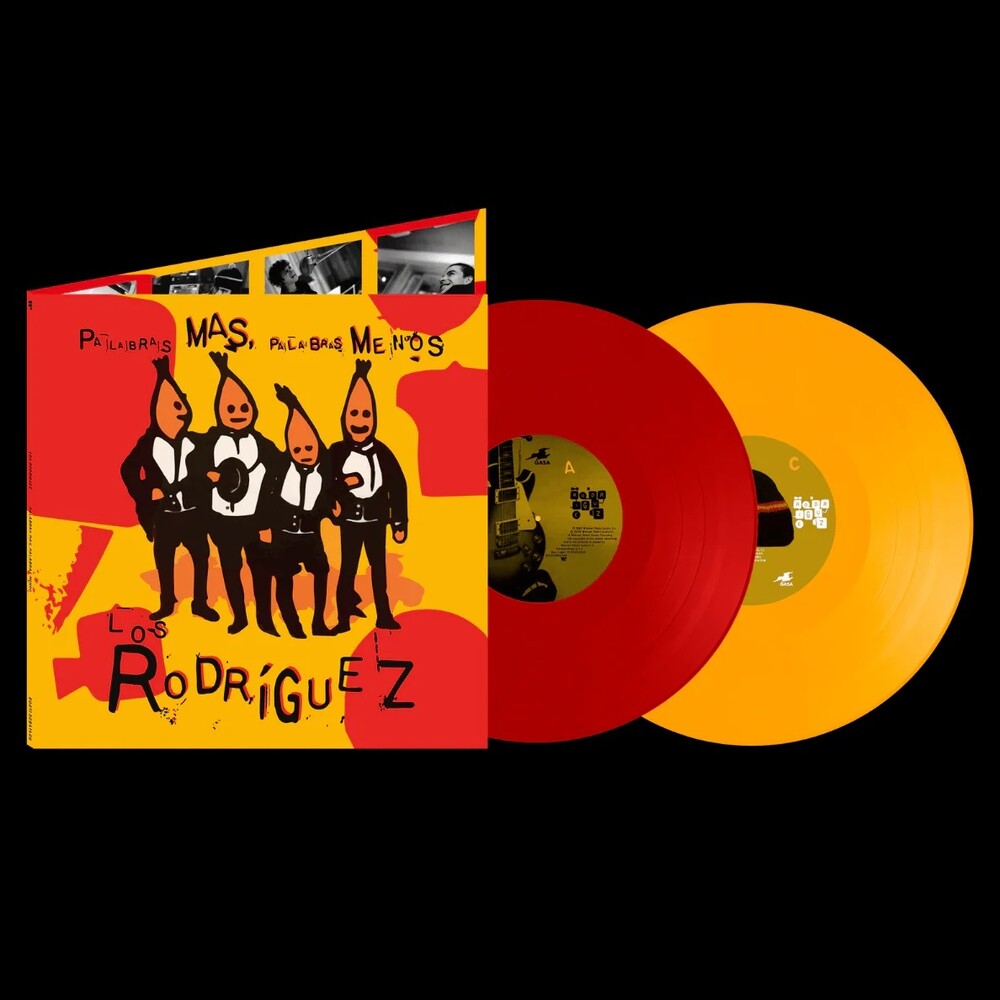 Los Rodriguez- Palabras Mas Palabras Menos - Yellow & Red Vinyl [ VINYL LP ]