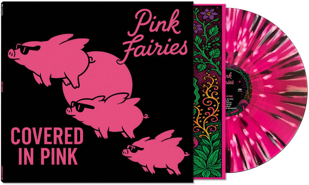 Pink Fairies- Covered in Pink [Splatter Vinyl] [ VINYL LP ]