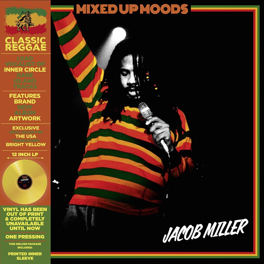 Jacob Miller- Mixed Up Moods - Yellow [Colored Vinyl] [Deluxe] [Limited Edition] (Ylw) [ VINYL LP ]