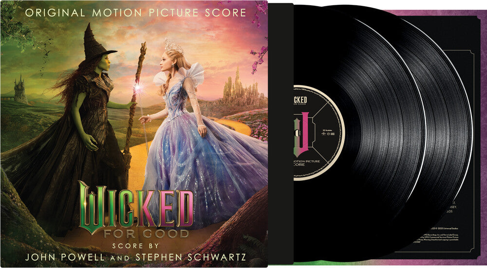 John Powell/Stephen Schwartz- Wicked: For Good (The Original Motion Picture Score) [2 LP] [ VINYL LP ]