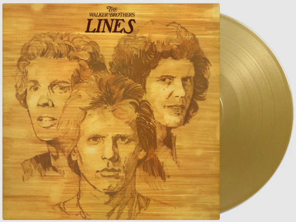 Walker Brothers- Lines [Colored Vinyl] (Gol) [Limited Edition] [180 Gram] (Hol) [ VINYL LP ]