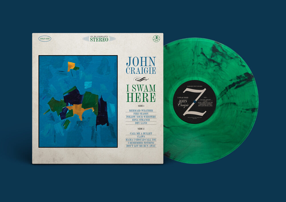 John Craigie- I Swam Here [Indie Exclusive] Green [Colored Vinyl] (Grn) [Limited Edition] [Indie Exclusive] [ VINYL LP ]