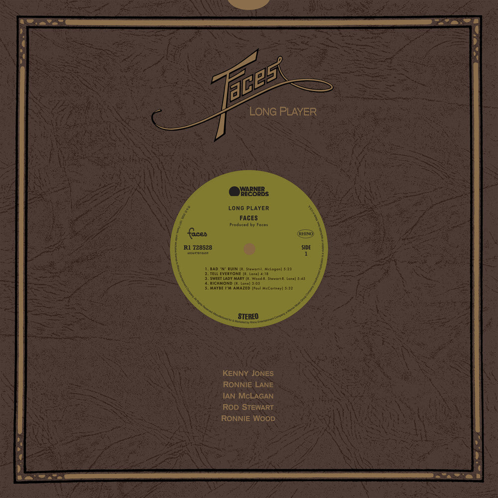 Faces- Long Player (SYEOR 2026) [Limited Edition] [ VINYL LP ]