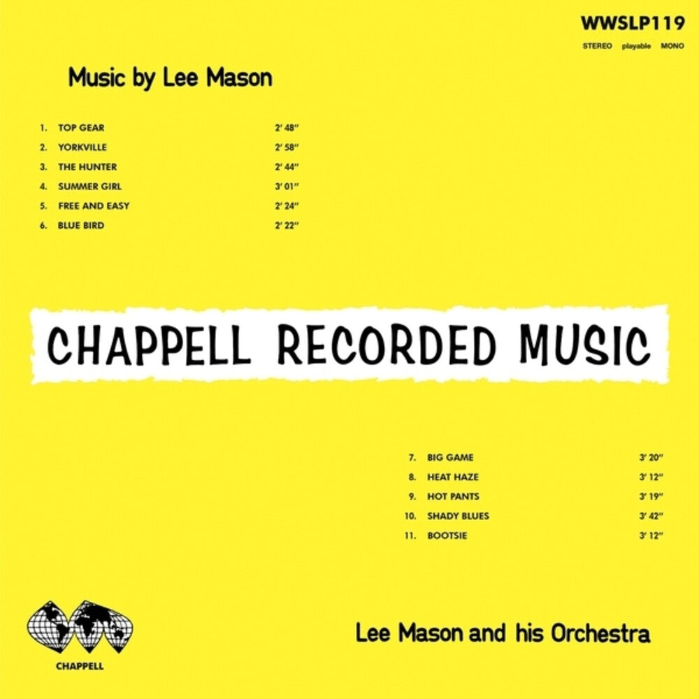 Lee Mason- Music By Lee Mason (1971) [ VINYL LP ]