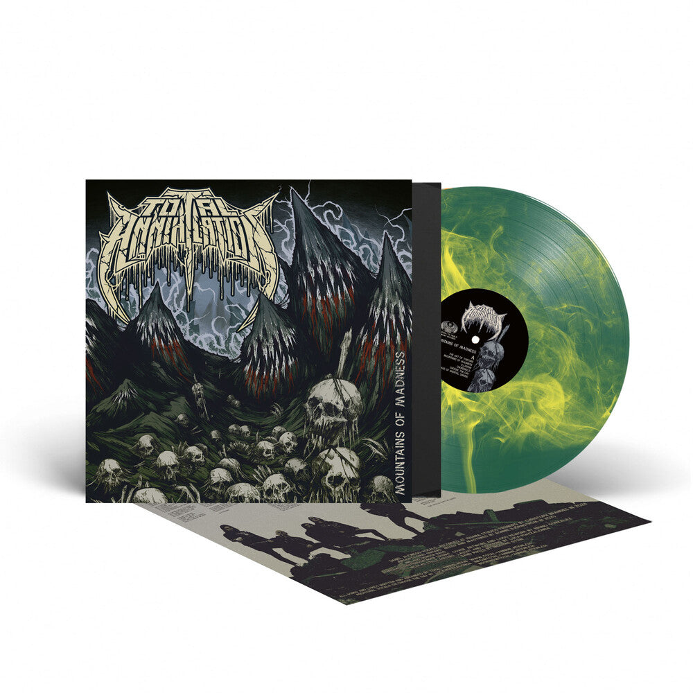 Total Annihilation- Mountains Of Madness - Green/Yellow [Colored Vinyl] (Grn) [ VINYL LP ]