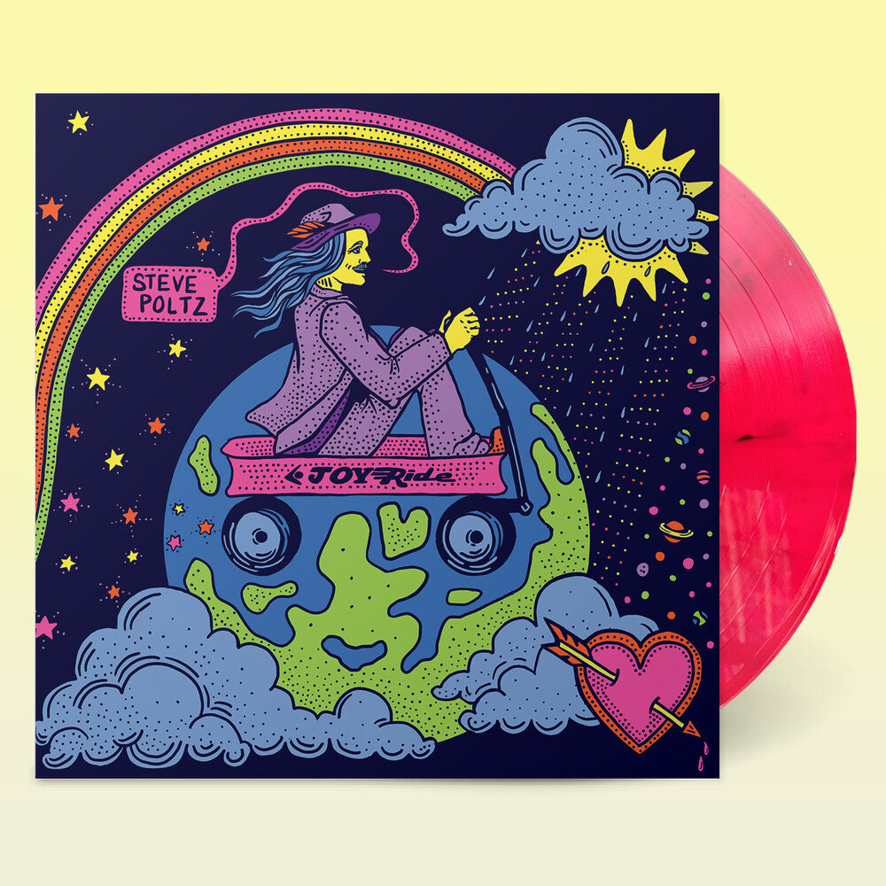 Steve Poltz- Joyride - Pink [Colored Vinyl] [Limited Edition] (Ofgv) (Pnk) [Download Included] [ VINYL LP ]