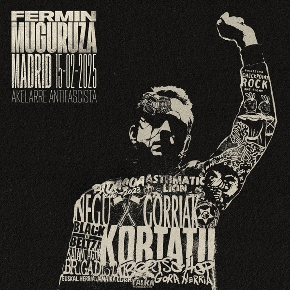 Fermin Muguruza- Madrid 15-02-2025: Akelarre Antifacista [ VINYL LP ]
