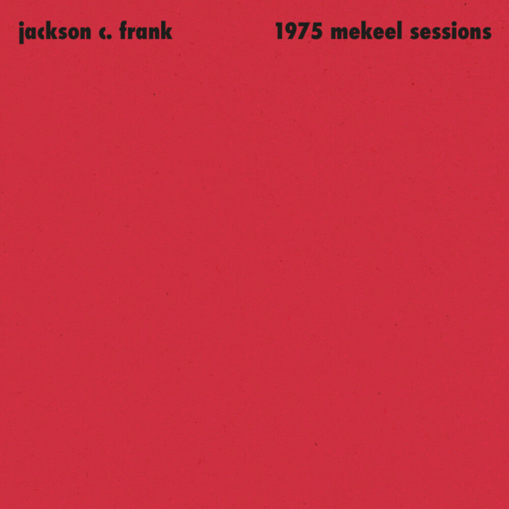 Frank Jackson C.- 1975 Mekeel Sessions [ VINYL LP ]