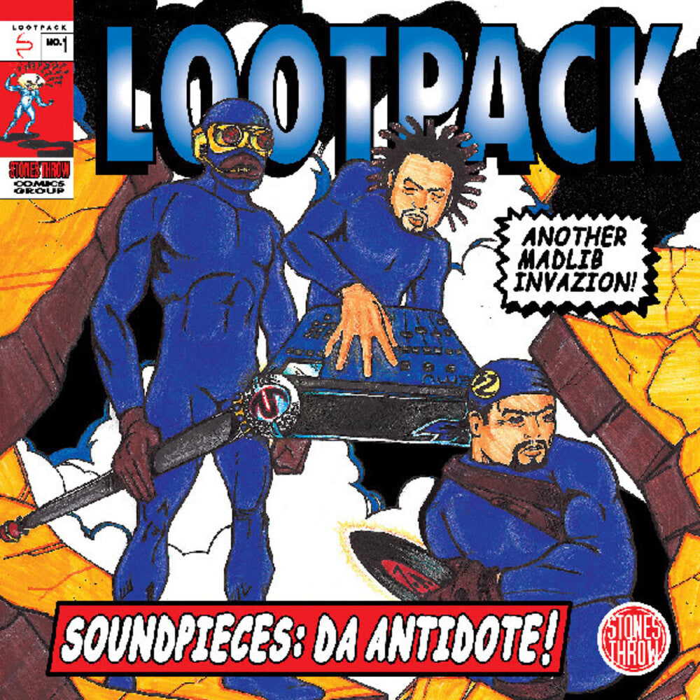 Lootpack- Soundpieces: Da Antidote (Blue) [Colored Vinyl] (Red) (Ylw) [ VINYL LP ]