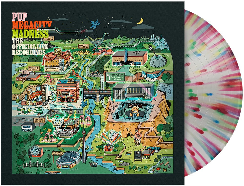 Pup- Megacity Madness (The Official Live Recordings) [Multicolor Splatter LP] [ VINYL LP ]