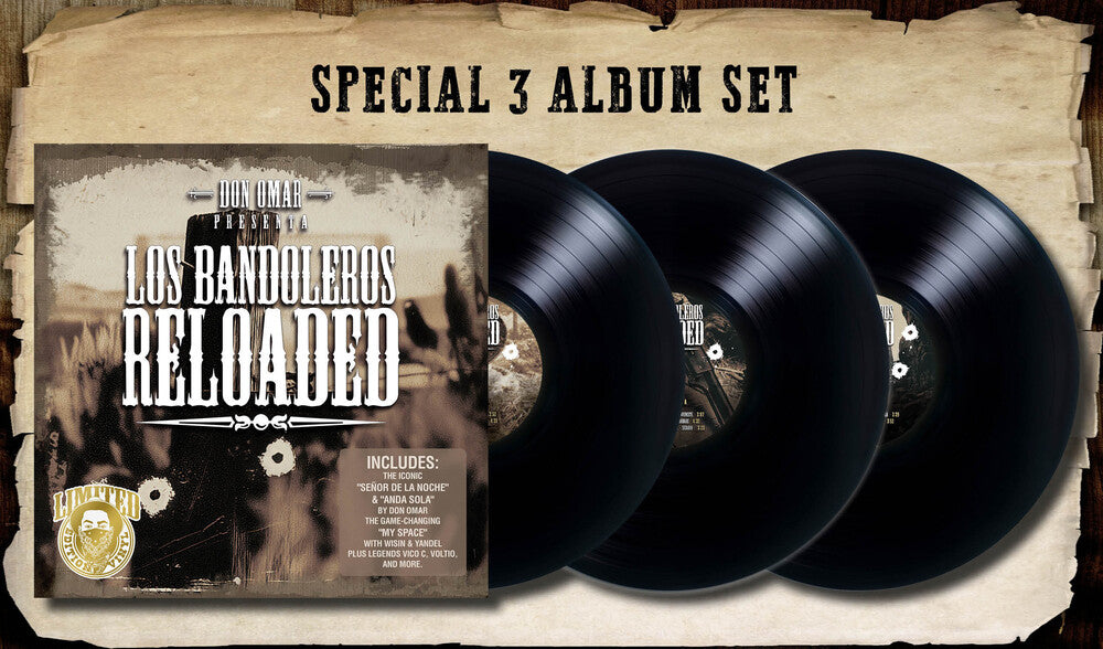 Don Omar- Bandoleros Reloaded [ VINYL LP ]