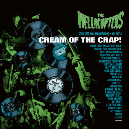 Hellacopters- Cream Of The Crap: Collected Non-Album Works Vol. 3 (Translucent Green Vinyl) [ VINYL LP ]