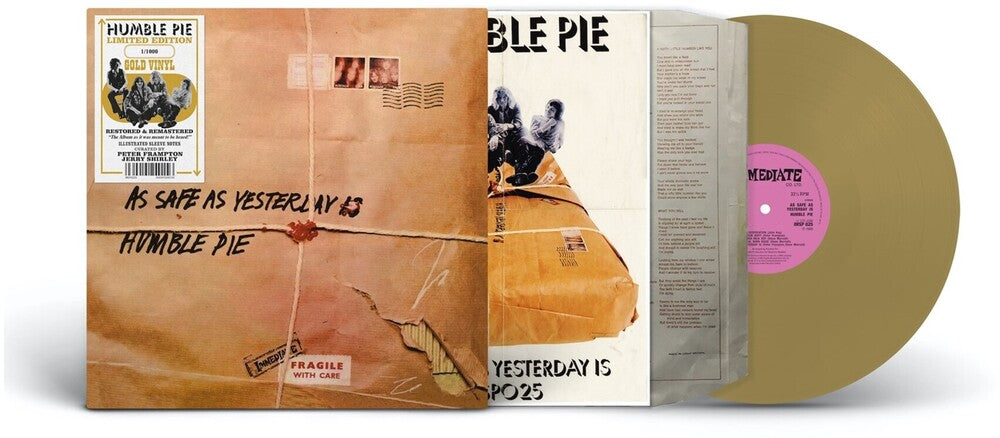 Humble Pie- As Safe As Yesterday [Gold] [ VINYL LP ]
