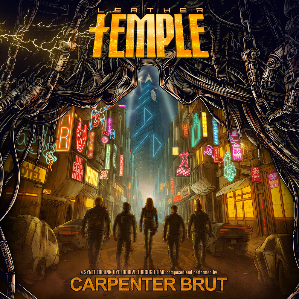 Carpenter Brut- Leather Temple [Indie Exclusive Yellow] [ VINYL LP ]