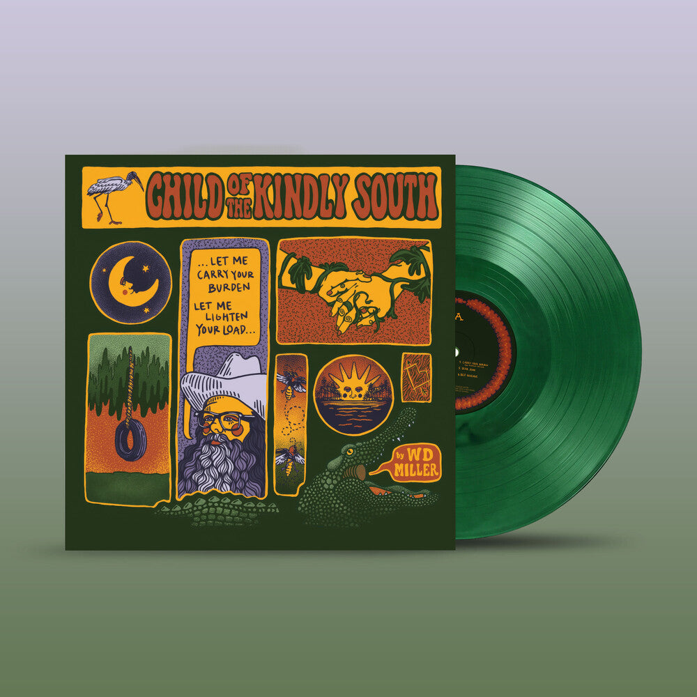 W Miller .D.- Child Of The Kindly South - Green [Colored Vinyl] (Grn) [ VINYL LP ]