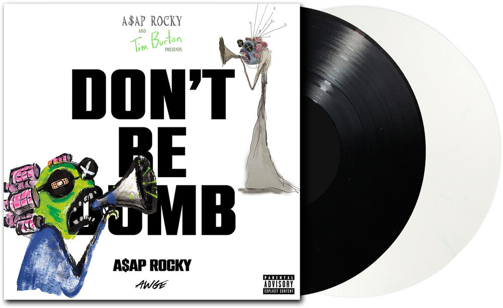A$AP Rocky- Don't Be Dumb [Black and White] [ VINYL LP ]