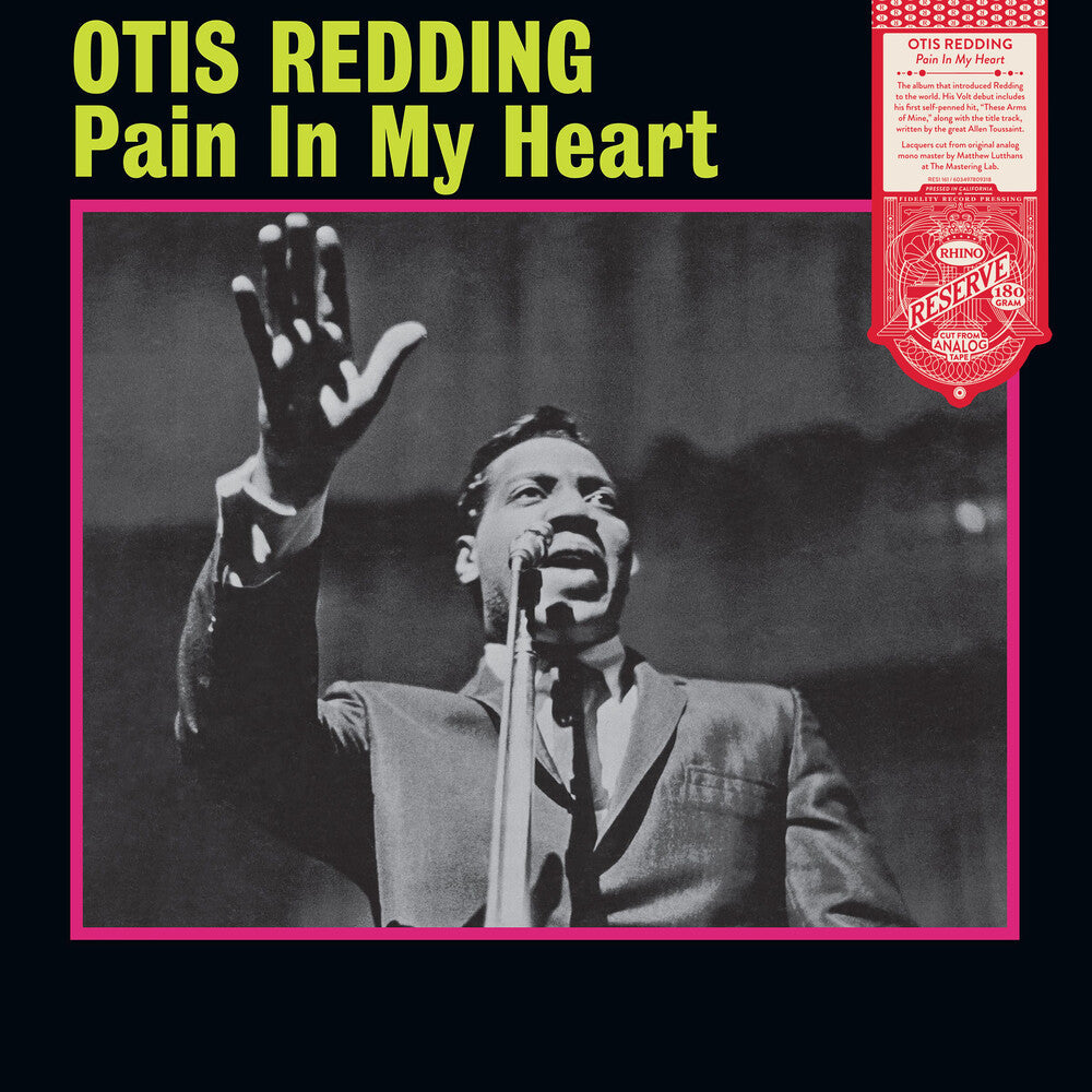Otis Redding- Pain In My Heart (Rhino Reserve) [ VINYL LP ]