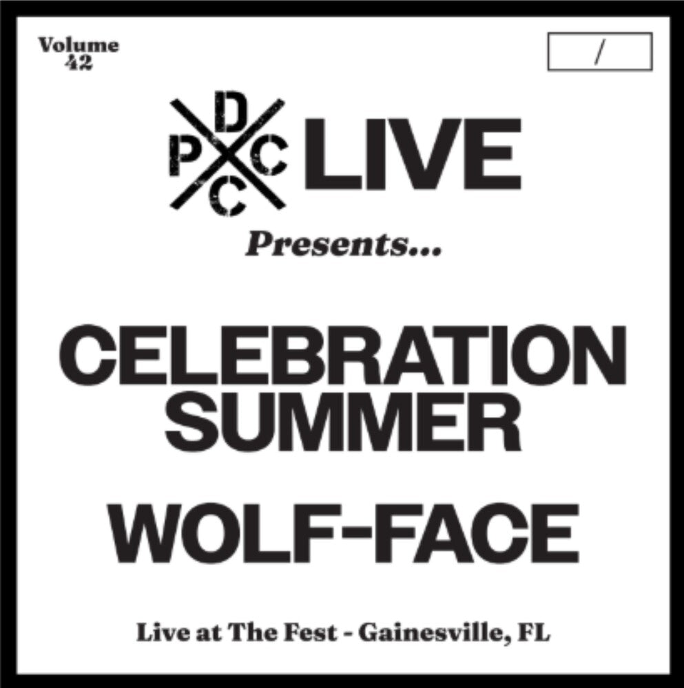 Celebration Summer & Wolf-Face- Dcxpc Live 42 [ VINYL LP ]