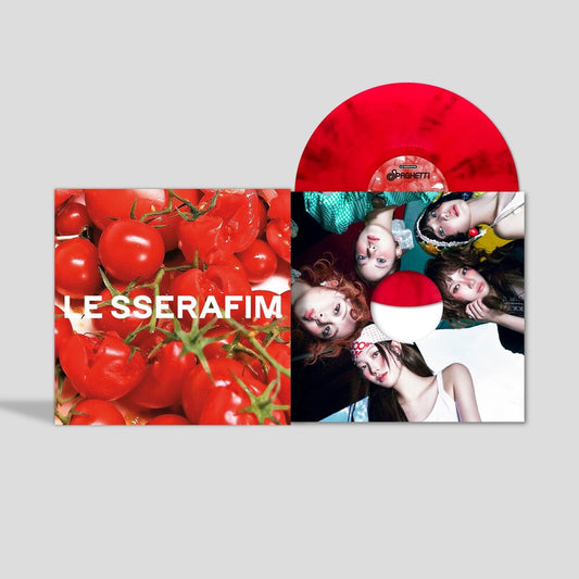 LE SSERAFIM- 1st Single Album 'SPAGHETTI' [Tomato Red] [ VINYL LP ]