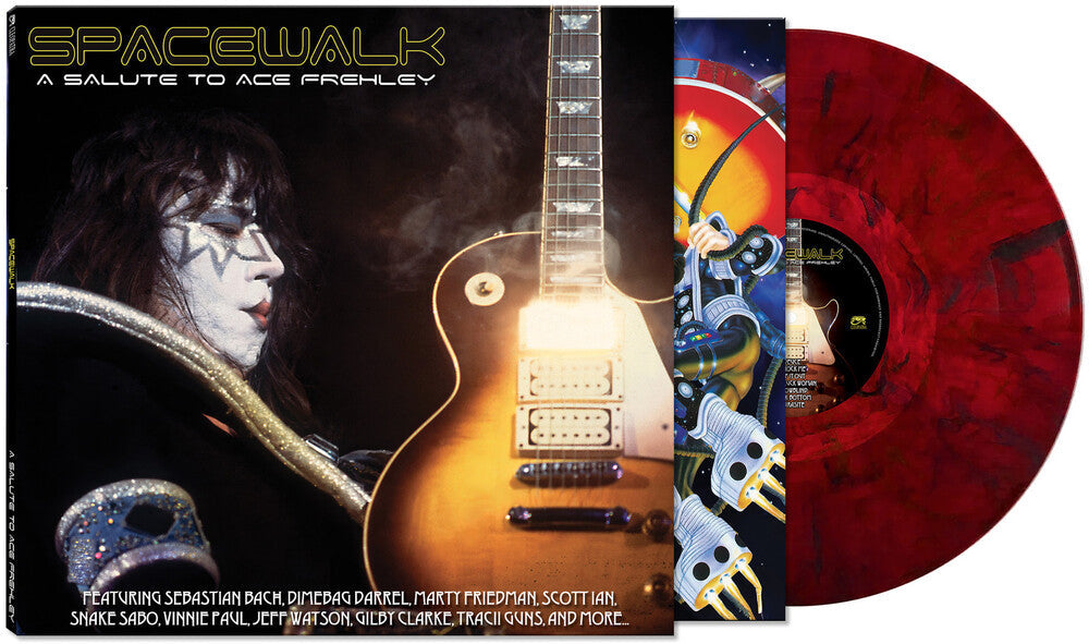 Various Artists- Spacewalk - A Tribute to Ace Frehley [Red Marble] [ VINYL LP ]