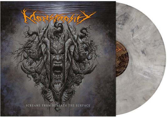 Monstrosity- Screams from Beneath the Surface [Gray Marbled] [ VINYL LP ]