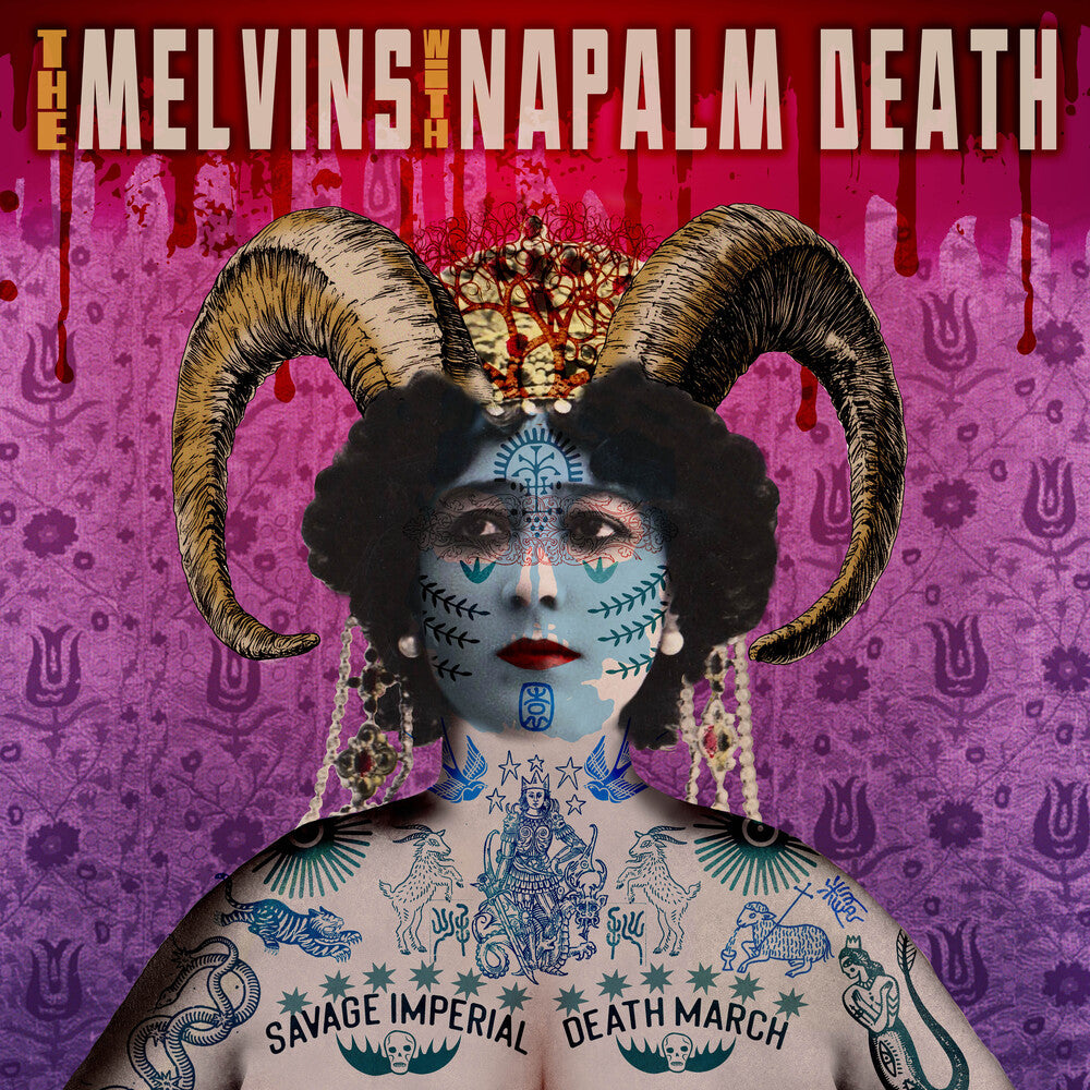 Melvins / Napalm Death- Savage Imperial Death March [Indie Exclusive Purple] [ VINYL LP ]
