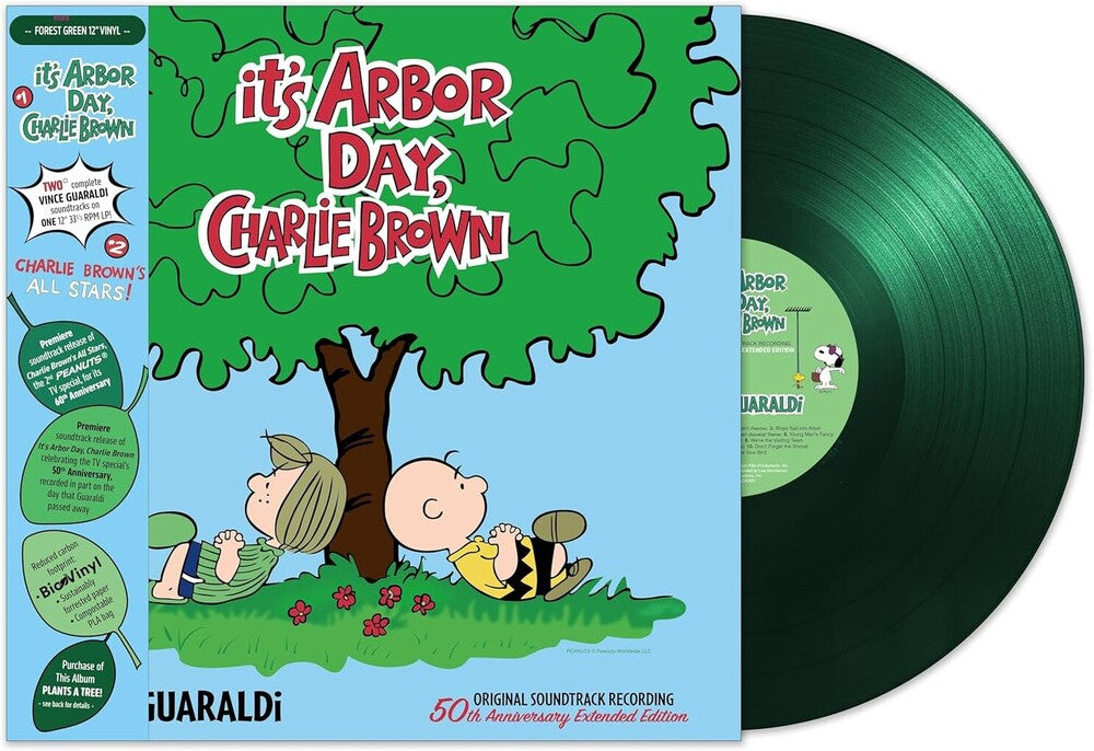 Vince Guaraldi- It's Arbor Day, Charlie Brown / Charlie Brown's All Stars! (Original Soundtrack Recordings) (50th Extended/60th Anniversary Ed) [Forest Green Vinyl] [ VINYL LP ]
