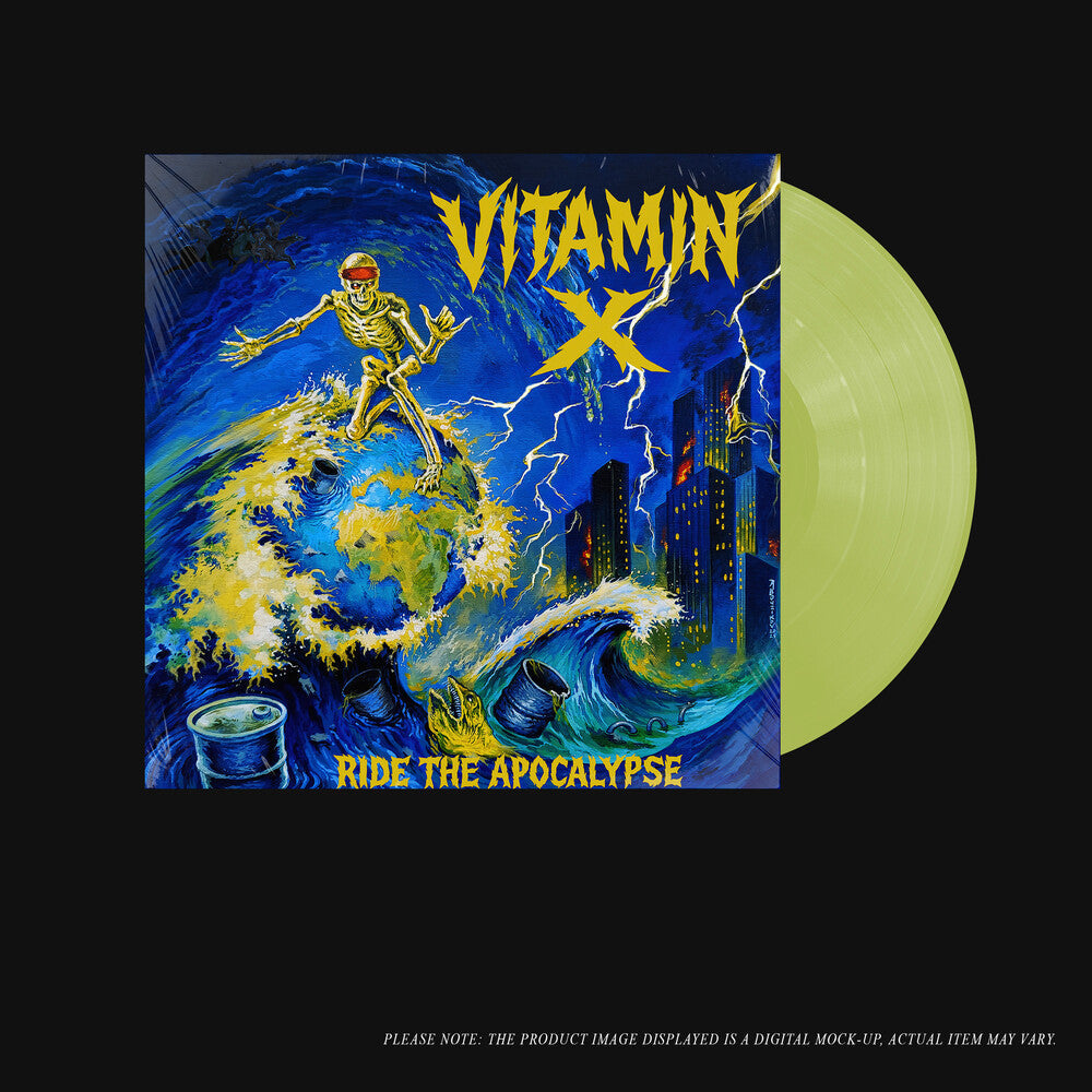 Vitamin X- Ride The Apocalypse [Clear Vinyl] [Limited Edition] (Lime) [ VINYL LP ]